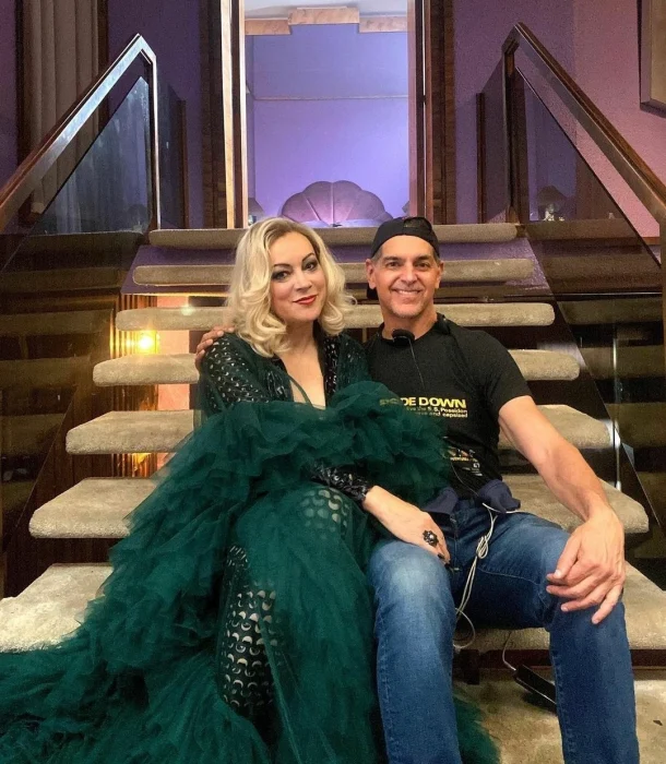 Jennifer Tilly and Don Mancini